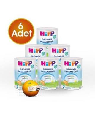 HiPP 2 Organik Combiotik Devam Sütü 350 gr 6 Adet