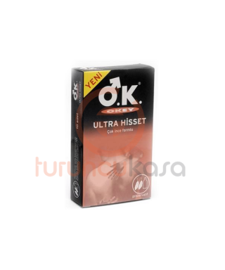 Okey Ultra Hisset (Çok İnce Formlu) 10'lu Prezervatif