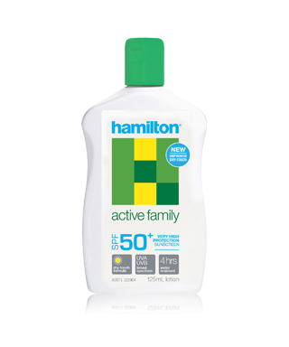 Hamilton Active Family Losyon SPF50+ 125ml