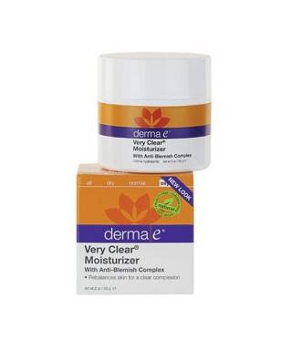 Derma E Very Clear Moisturizer Cream 56 g - Akneli Ciltler İçin Nemlendirici Krem