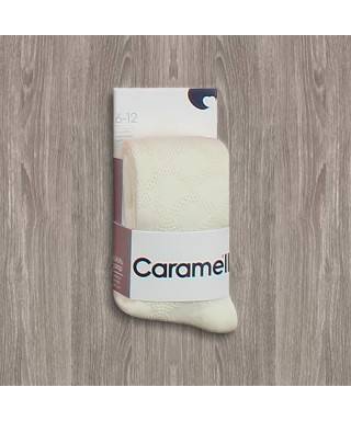 Caramell Desenli Külotlu Çorap 