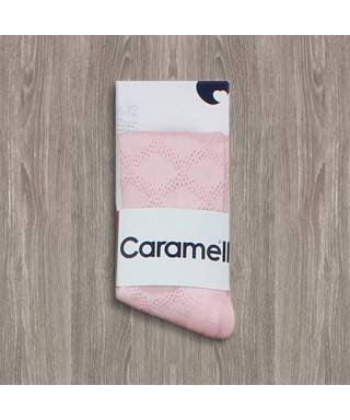 Caramell Desenli Külotlu Çorap 
