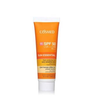Cosmed Sun Essential Spf50 50 ml Çok Hassas Ciltler İçin Güneş Kremi