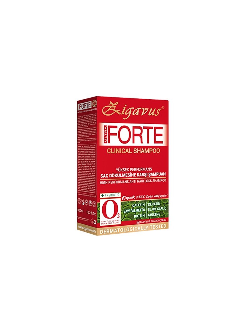 Zigavus Forte Clinical Şampuan Yağlı Saçlar - Kuru ve Normal Saçlar 300ml