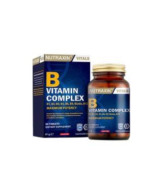 Nutraxin B Complex Vitamin 60 Kapsül