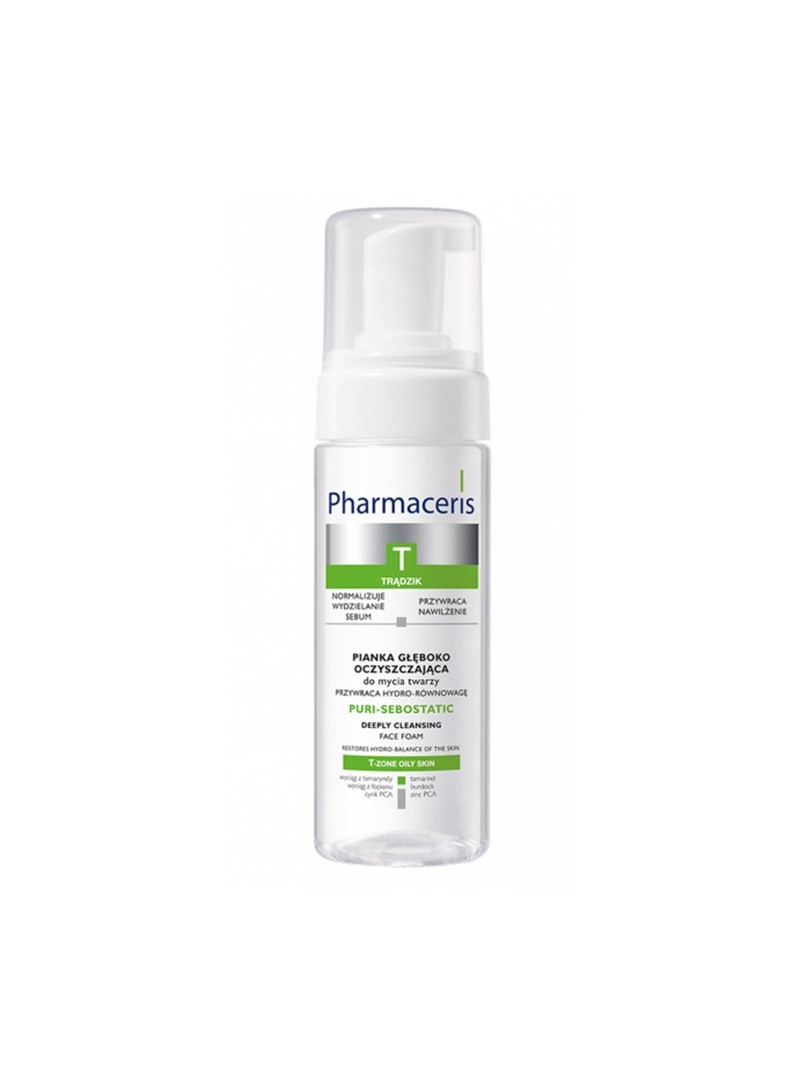 Pharmaceris T - Puri Sebostatic Deeply Cleansing Face Foam - 150ml