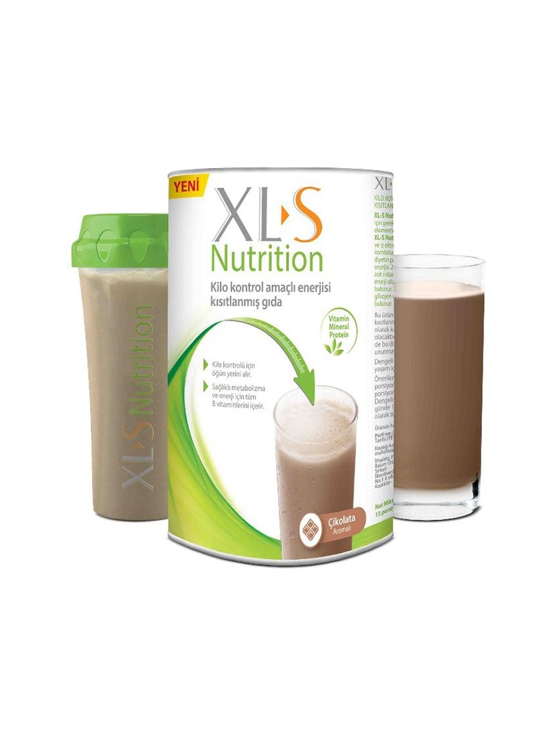 Xl-S Nutrition Çikolata Aromalı Takviye Edici Gıda 520gr + Shaker Hediyeli