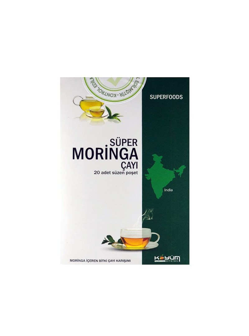 Moringa Çayı 20 Adet Süzen Poşet