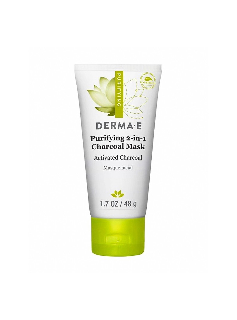 Derma E Purifying 2 in 1 Charcoal Mask 48g