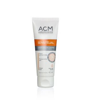 Acm Sensitelial Tinted Sunscreen Cream SPF50+ Light Tinted 40 ml
