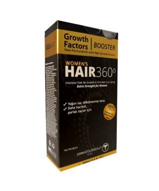 Hair 360 Growth Factors Booster Womens Hair Spray 50ml - Kadınlar için Saç Spreyi