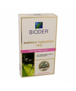 Bioder Bio Epilation Tüy Azaltıcı Karınca Yumurtası Yağı 30 ml (S.K.T 07-2022)