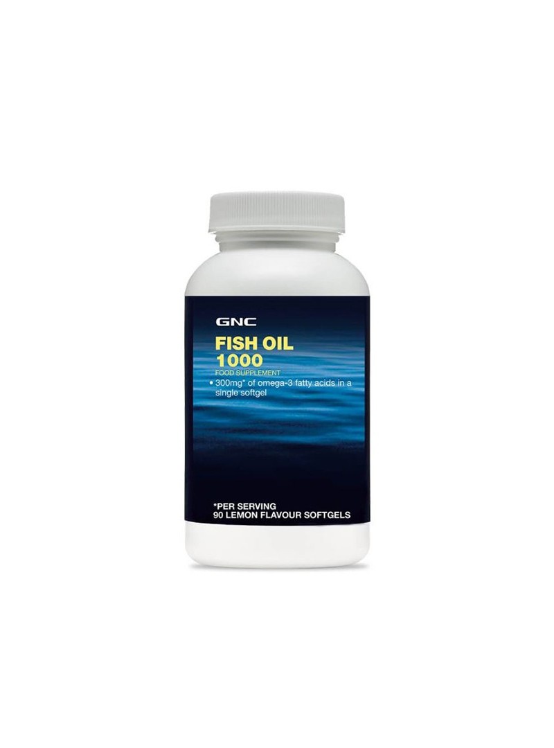 GNC Fish Oil 1000mg 90 Kapsül