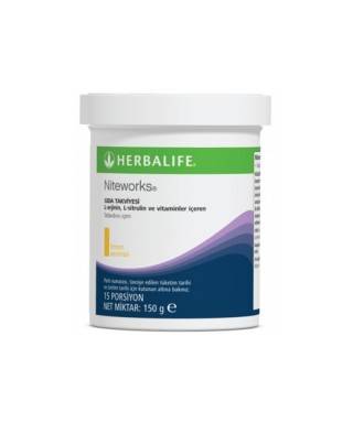 Herbalife Niteworks L-Arjinin ve Vitamin İçeren Limon Aromalı Takviye Edici Gıda 150g