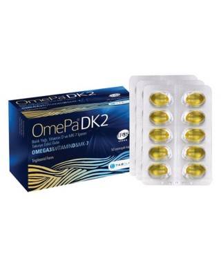 Omepa DK2 Omega 3 & Vitamin D & MENAQ7 50 Yumuşak Kapsül