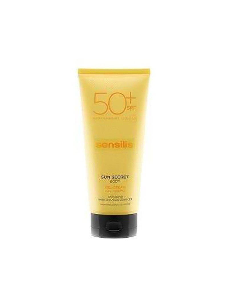 Sensilis Sun Secret Protective & Anti Aging Body Gel Cream Spf50 200mL
