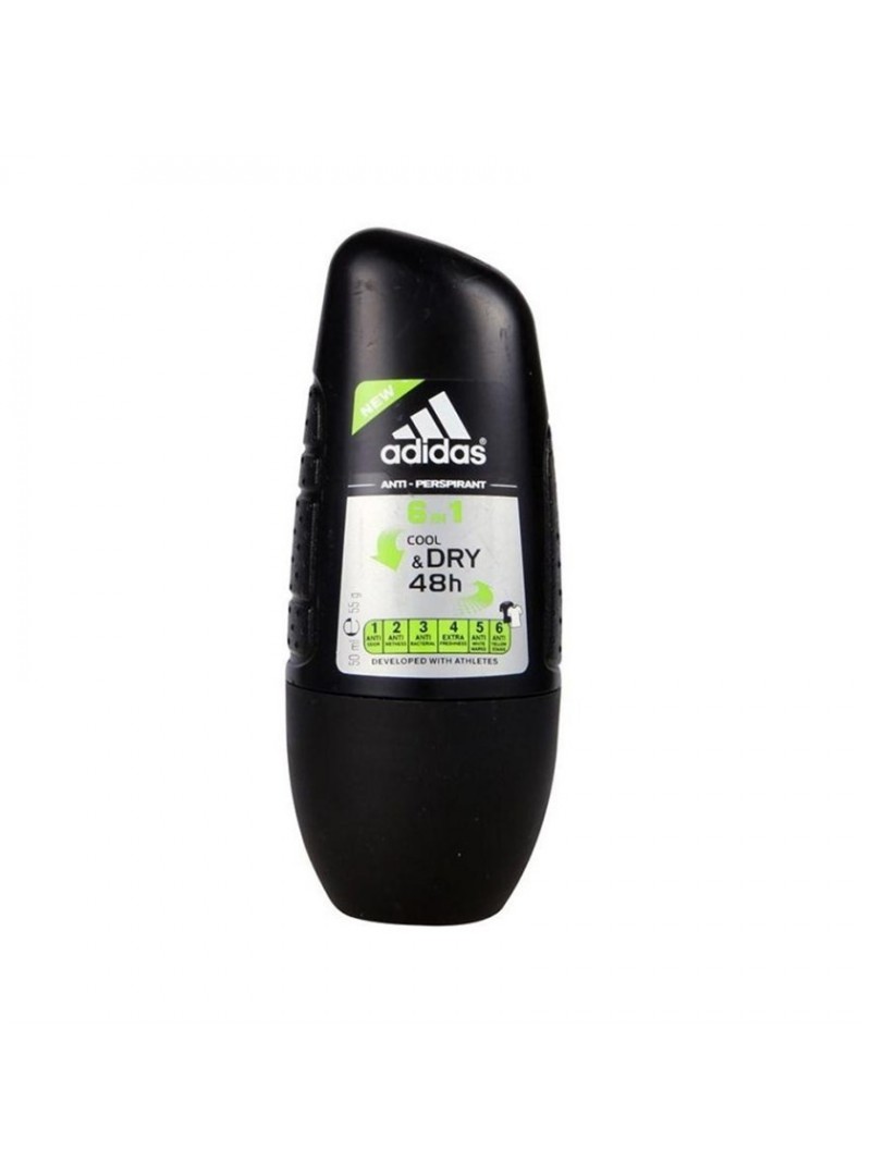 Adidas Roll On For Men 6 in 1 50 ml 