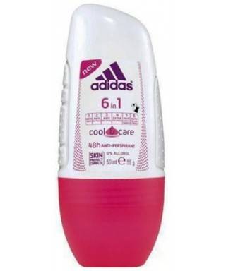 Adidas Roll On Women 6 in 1 50 ml 