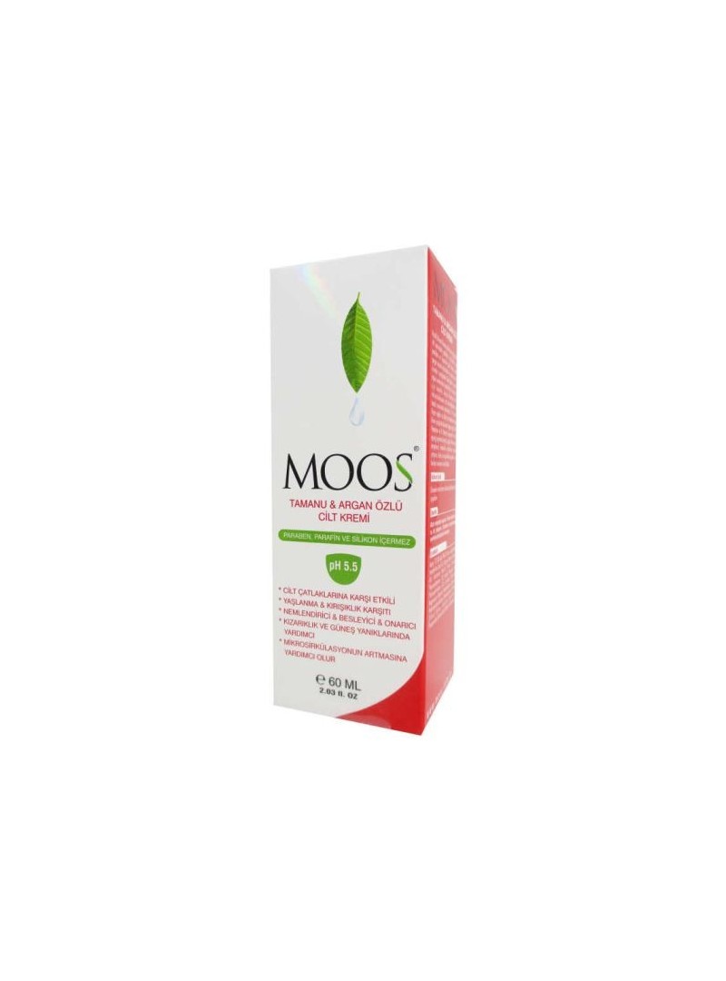 Moos Tamanu and Argan Oil Skin Cream 60ml