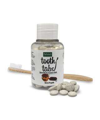 Herbatech Çiğnenebilir Diş Temizleme Tableti (Bal ve Propolis)