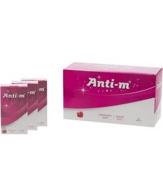 Anti-M Çilekli 12 Adet Prezervatif