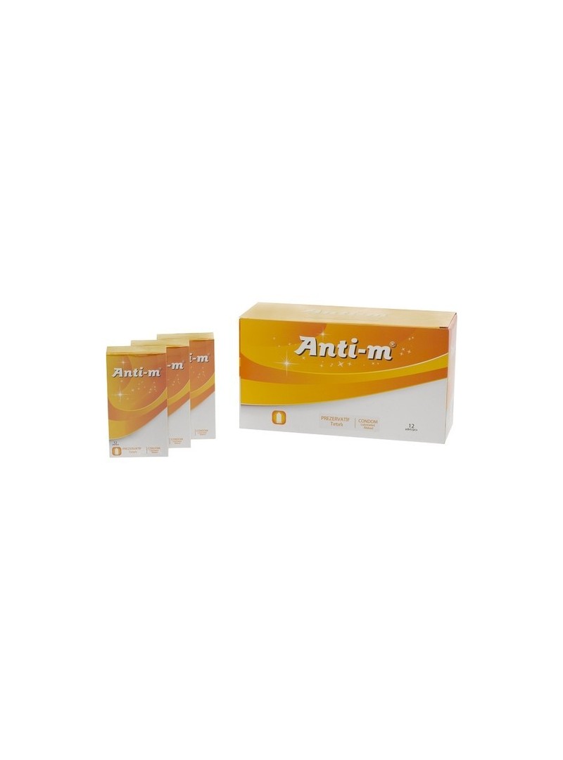Anti-M Tırtırlı 12 Adet Prezervatif