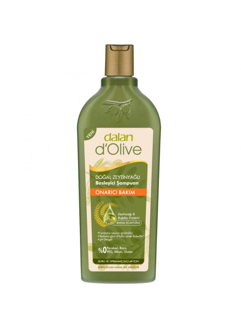 Dalan D Olive 400Ml Zeytinyağlı Şampuan- Onarıcı Bakım