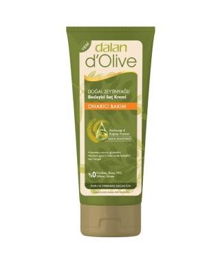 Dalan D Olive 200Ml Zeytinyağlı Saç Kremi- Kuru Ve Yıpranmış Saçlar İçin