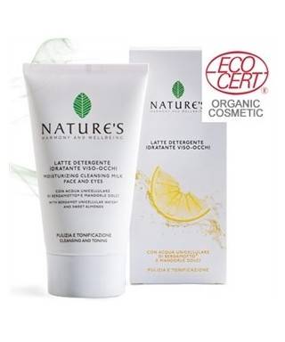 Natures Acque Moisturizing Cleansing Milk Face and Eyes 150 ml