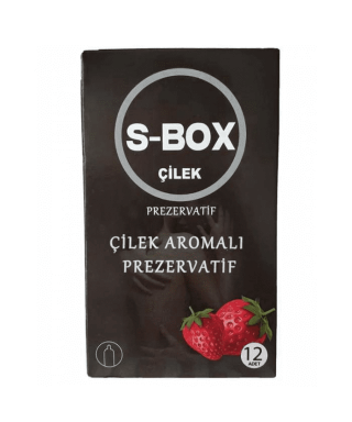 S-BOX Prezervatif Strawberry 12 adet