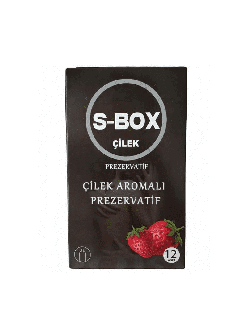 S-BOX Prezervatif Strawberry 12 adet