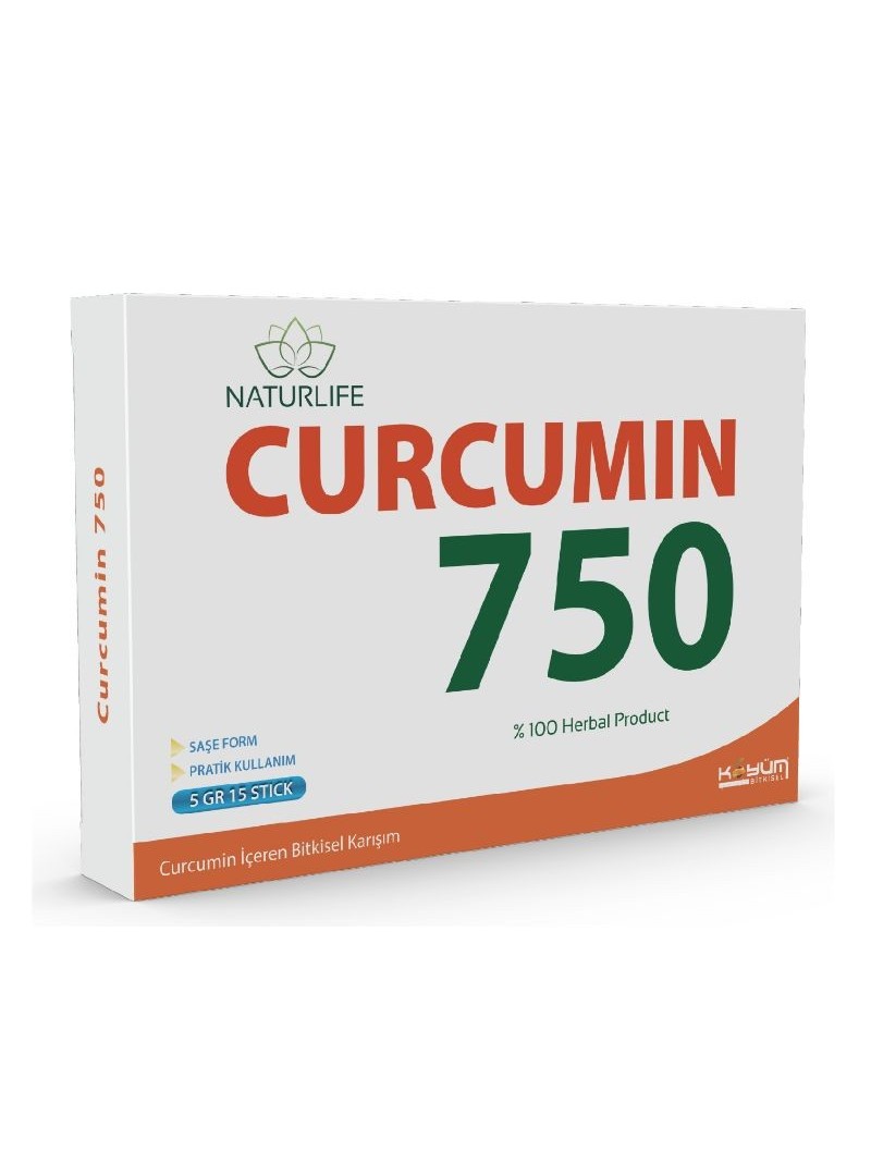 Naturlife Curcumin 750 mg 15 Saşe