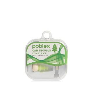 Poblex Çam Tipi Plus Kulak Tıkacı 1 Çift ( Beden:S ) Kutulu
