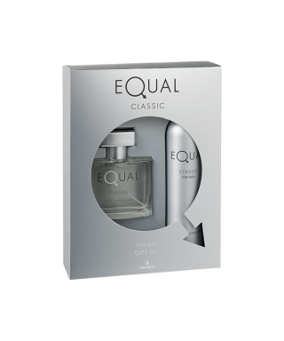 EQUAL Classic Erkek Parfüm Seti 75 ml EDT + 150 ml Deodorant