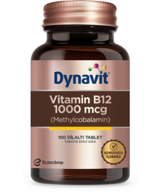 Dynavit Vitamin B12 1000mcg 100 Tablet