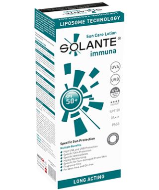 Solante Immuna Spf 50+ Sun Care Lotion 150 ml İmmunolojik Koruma Güneş Losyonu
