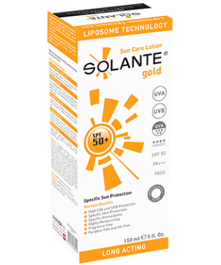 Solante Gold  SPF 50+ Güneş Koruyucu Losyon 150 ml