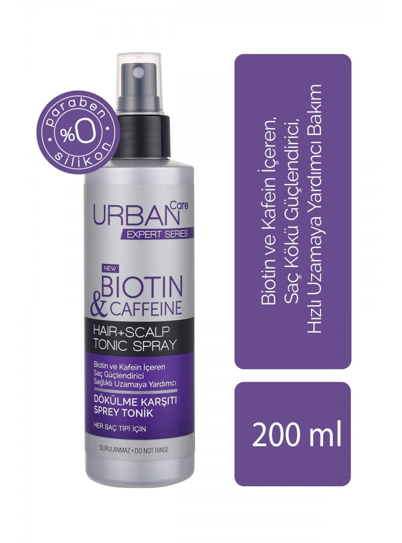 Urban Care Expert Series Biotin & Caffeine Dökülme Karşıtı Sprey Tonik 200 ml