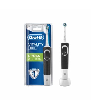Oral B Şarjlı Diş Fırçası Vitality D100 Cross Action Siyah