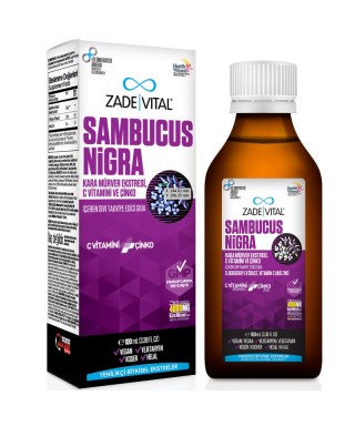 Zade Vital Sambucus Nigra Sıvı Takviye Edici Gıda 100 ml