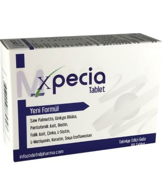 Xpecia Erkek Takviye Edici Gıda 60 Tablet