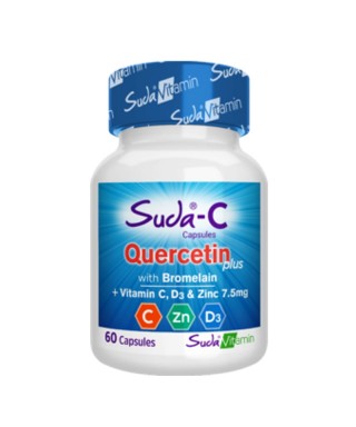 Suda Vitamin Suda-C Quercetin 60 Kapsül