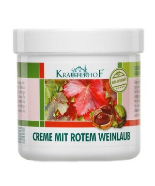 Krauterhof Kırmızı Asma Yaprağı & At Kestanesi Kremi 250ml