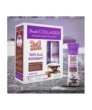 Suda Collagen 2si 1 Arada Kahve & Kolajen 14 ŞaseX5,5 gr