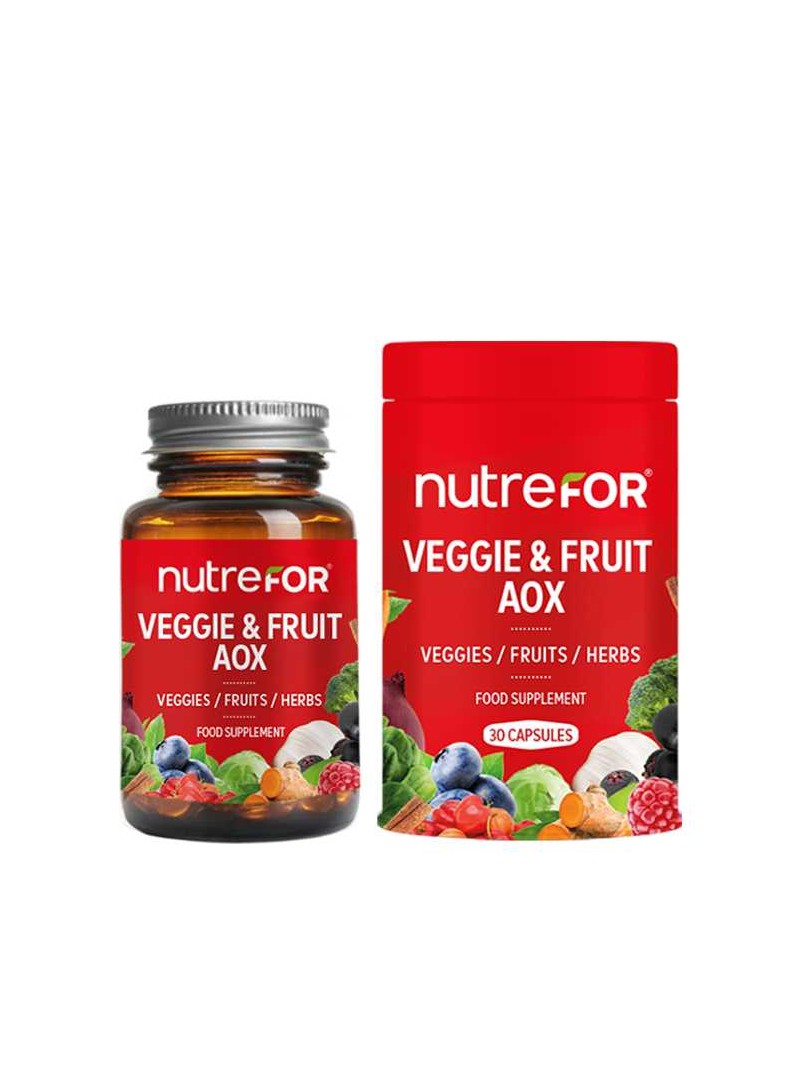 Nutrefor Veggie & Fruit Aox 30 Kapsül