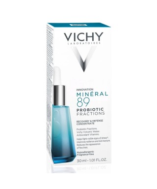 Vichy Mineral 89 Probiyotik Aydınlatıcı Yenileyici ve Onarıcı Serum 30 ml (S.K.T 05-2024)