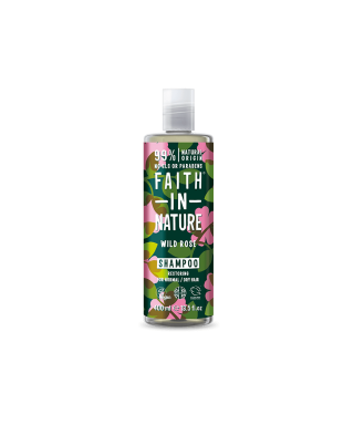 Faith In Nature Wild Rose Shampoo ( Onarıcı Saç Bakım Şampuanı ) 400 ml