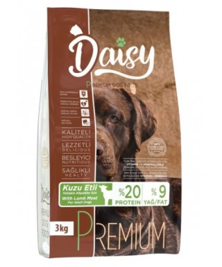 Daisy Premium Kuzu Etli Yetişkin Köpek Maması 3 Kg