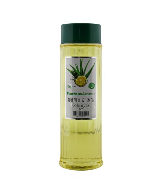 Aloe Veralı Limon Kolonyası 400 Ml. %6 Saf Aloe Vera Içerikli