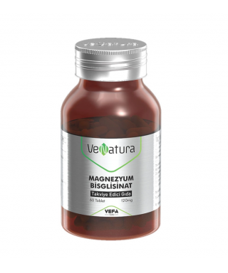 VeNatura Magnezyum Bisglisinat Takviye Edici Gıda 60 Tablet